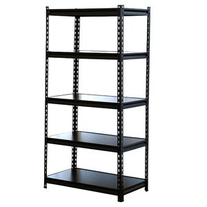창고 다단계 부식 방지 MDF 보드가있는 금속 선반 볼트리스 조립 - Product Image 3
