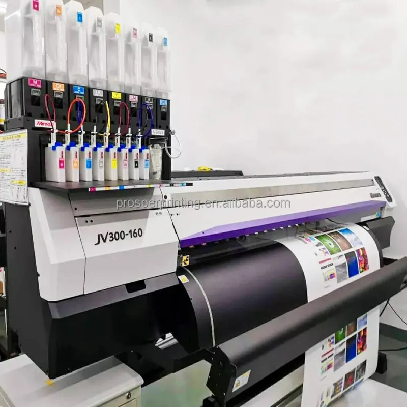 MIMAKI Jv300 Máy In Thăng Hoa Máy In Thứ Hai JV300-160 Có Sẵn Mà Không Cần Đầu