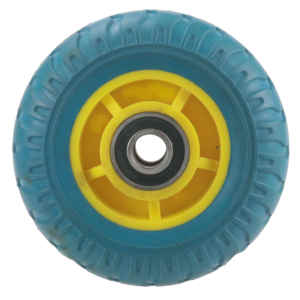 HKT Offre Spéciale 200x60mm petit équipement mobile anti-crevaison PU mousse <span class=keywords><strong>brouette</strong></span> pneus roues <span class=keywords><strong>pas</strong></span> <span class=keywords><strong>cher</strong></span> polyuréthane chariot à main pneus - Product Image 2