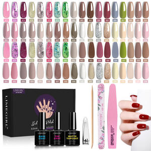 Set de Esmalte de <span class=keywords><strong>Uñas</strong></span> en Gel de Secado Rápido, Larga Duración y Brillante, Set de 43 Piezas, Gel Semipermanente, Herramientas Profesionales, Set Completo - Product Image 2