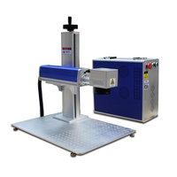 Machine de marquage laser à fibre métallique portable HOLY LASER, directement de l'usine, 20W 30W 50W 100W, machine d'impression laser, prend en charge les graphiques IA