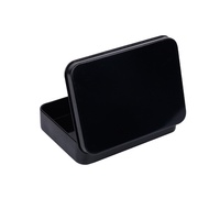 Boîte en étain rectangulaire recyclable - Couleur et logo personnalisés Impression 4 couleurs Emballage cadeau pour clés USB Cartes à thé Mini écouteurs