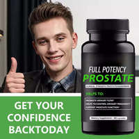 Capsules OEM ODM pour prostate pleine puissance Saveur de canneberge Soutien Favorise le débit urinaire Aide à contrôler la fréquence urinaire Capsules