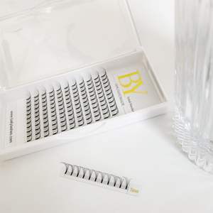 LOGOTIPO personalizado tallo corto prefabricado ventiladores de volumen <span class=keywords><strong>precio</strong></span> de fábrica <span class=keywords><strong>pestañas</strong></span> 3D 4D 5D 6D inferior <span class=keywords><strong>pestañas</strong></span> extensiones de cabello sintético - Product Image 6