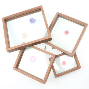 Cornice per Fiori Essiccati e Foglie, <span class=keywords><strong>Set</strong></span> di Cornici Quadrate A4 in Vetro Bifacciale per <span class=keywords><strong>Foto</strong></span> Fai-da-Te - Product Image 4