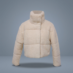 Chaqueta Bomber para Mujer, Deportiva, con Forro Polar, Cálida para Invierno, Bordada, Transpirable, Ecológica, Gruesa, para Actividades al Aire Libre - Product Image 4