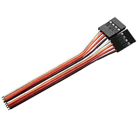 Câble de signal servo 22AWG 150mm avec fil de connexion étamé pour hélicoptères RC, drones, voitures et jouets - Conducteur en cuivre pur PTFE