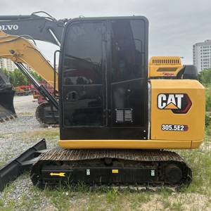 Second-hand Cat305.5E2 <b>Small</b> High Quality Low Energy Excavator with Engine & Pump 5.5Ton Operating <b>Weight</b> 34Kw Power - Product Image 5