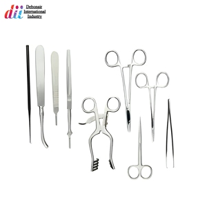 Ensemble d'instruments de chirurgie plastique de qualité supérieure, outils chirurgicaux multi-usages en acier inoxydable, fournisseur en gros - Product Image 3