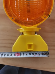 Flashing Barricade <b>Light</b> Safety Bracket Road Safe Yellow LED Solar Traffic <b>Light</b> - Product Image 4
