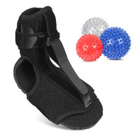 Orthèse de Correction du Pied Tombant, Protection de la Cheville, Soutien du Fascia Plantaire, Sangle de Fixation, Attelle de Cheville Réglable, Orthèse pour Pied Tombant