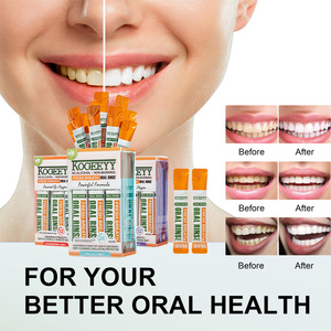 UUKKG Bain <span class=keywords><strong>de</strong></span> bouche antibactérien à la pêche, à l'orange et au raisin, à la <span class=keywords><strong>soude</strong></span> à pain, pour une haleine fraîche et durable pendant 14 heures - Product Image 4