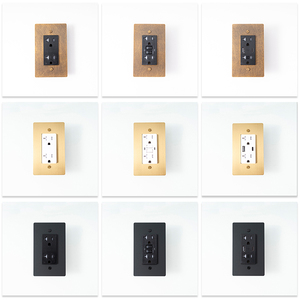 Bắc Mỹ loạt chúng tôi tiêu chuẩn ổ cắm 20A 125V dân cư ổ cắm tường ổ cắm an toàn gfci/USB-C cửa hàng - Product Image 1