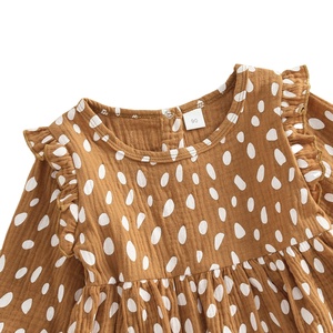 Hongbo robe à manches longues tricotée super confortable pour filles de 1 à 12 <span class=keywords><strong>ans</strong></span> <span class=keywords><strong>jupe</strong></span> dos nu pour <span class=keywords><strong>fille</strong></span> de <span class=keywords><strong>10</strong></span> <span class=keywords><strong>ans</strong></span> de haute qualité personnalisée ODM - Product Image 4