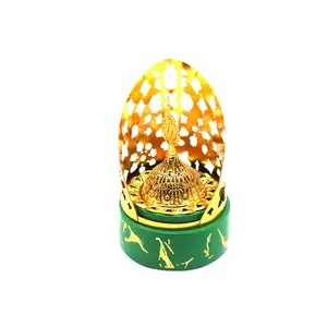 O fabricante transfronteiriça Oriente Médio nova tampa metálica queimador de incenso criativo árabe incenso queimador