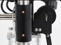 Machine de gaufrage en cuir PVC de bureau faite à la main estampage à chaud personnalisé machines de dorure 220V cuir numérique nouveau moteur boîte de vitesses