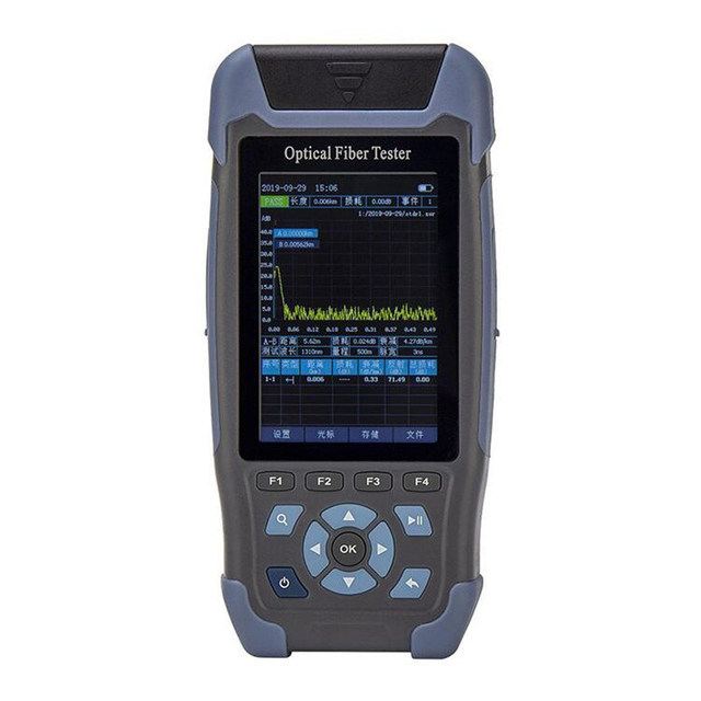 Handheld Mini Optical Fiber Tester 3200S OTDR 32/30dB 1310/1550nm Fiber Optic Equipment Compatible with 4G 3G Wi-Fi Networks