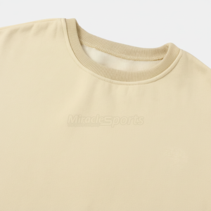 Vente chaude matériau durable fait sweat-shirt pour hommes conception personnalisée basiques coton mélangé sweats pour hommes - Product Image 1