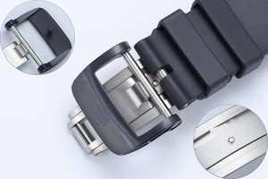 Sang trọng siêu chất lượng đồng hồ cơ khí không thấm nước ZF nhà máy rmul1 phong trào rm035 Đen gốm Americas Skeleton xem - Product Image 6