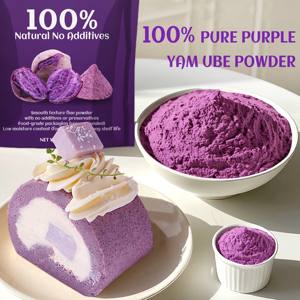 Pasokan pabrik bubuk Ube bengkoang ungu alami murni bubuk organik ungu - Product Image 4