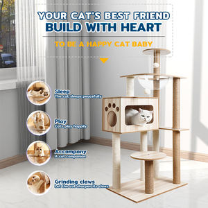 Maison en bois <span class=keywords><strong>arbre</strong></span> à <span class=keywords><strong>chat</strong></span> conception en bois <span class=keywords><strong>arbre</strong></span> à plusieurs niveaux grand <span class=keywords><strong>arbre</strong></span> à <span class=keywords><strong>chat</strong></span> <span class=keywords><strong>pas</strong></span> <span class=keywords><strong>cher</strong></span> avec boîtier de litière - Product Image 5