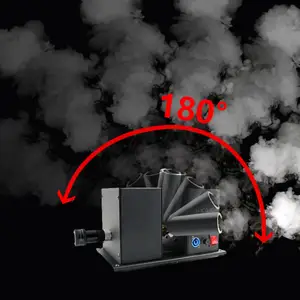 DeliFX DMX512 swing CO2 jet machine 180 degree moving angle co2 cryo cannon machine with good high pressure 6m hose