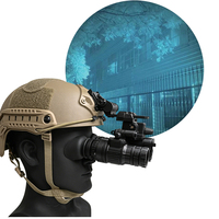LNTV-AMB31G Thermal Fusion PVS14 Lensa Teropong Penglihatan Malam dengan Pengaturan Gain Manual dan Fitur Auto Shut-off, 14mm Exit Pupil, 25mm Eye Relief