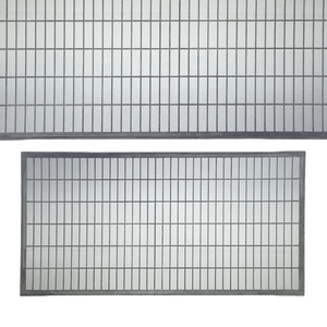 Écran de secouage API 100 en acier composite et acier SS316, 635x1250, haute performance, solide, de remplacement - Product Image 1