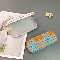 Étui à lunettes de soleil personnalisé 2025, étui rigide en PU pour lunettes de lecture, nouvel étui pour lunettes optiques