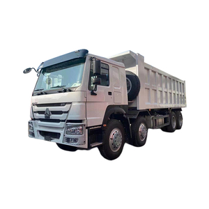 Camion benne lourd neuf Sino Truck 12 roues Howo 8X4 SINOTRUK-HOWO Euro 2 Diesel avec conduite à gauche et caméra de recul à vendre - Product Image 1