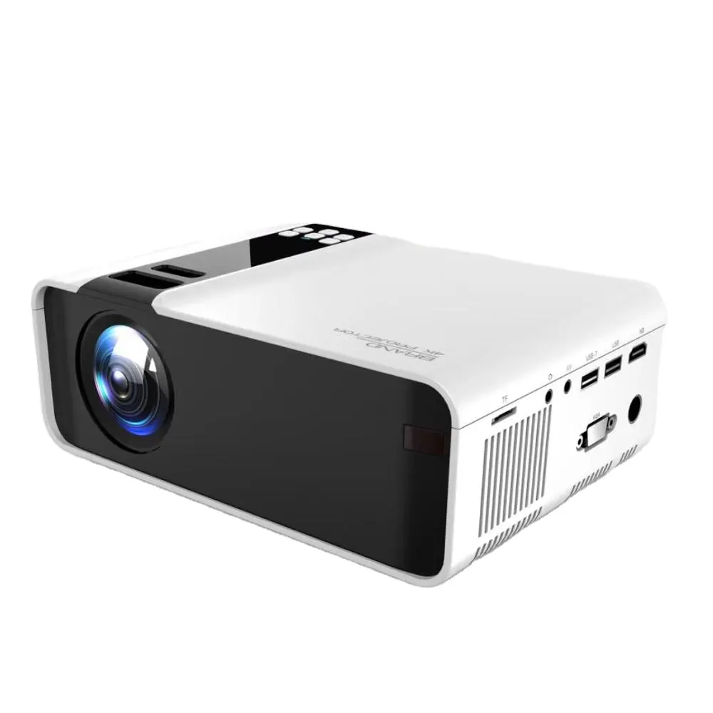 Beste Lcd 3800 Lumen 170 Inch 1280*768P Resolutie 3D Micro Korte Throw Led Huis Projector 4K