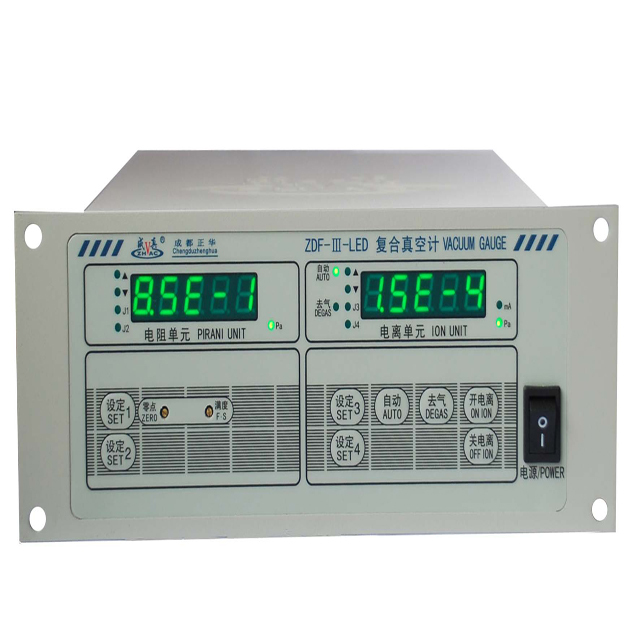 ZHVAC /Reborn Brand Vacuum Gauge Composite Vacuum Gauge Meter / ZDF-III-LED Pressure Gauge for Vacuum Metalizing Machine
