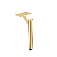 03.189 OEM pieds en métal noir pieds en métal doré accessoires de quincaillerie pour salon extérieur meubles de bureau pour canapé armoire Table