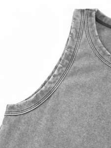 ホットでセクシーな無地のスリムフィットタンクトップ、女性用ノースリーブベスト、240g高品質100％コットンニット、カスタムレディースベスト - Product Image 4