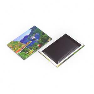 Imán con Foto Impresa 80*53, Acabado Mate, Imanes Metálicos para Refrigerador, Recuerdo de Noruega, Personalizado - Product Image 3