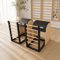 Équipement de yoga et de fitness à domicile : Reformer en bois réglable, Ladder Barrel pour Pilates