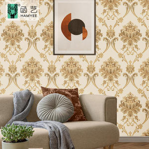 Papier peint intissé 3d personnalisé, tapisserie luxueuse avec des fleurs de roses, pour salon - Product Image 5