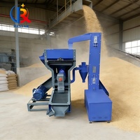 Machine à décortiquer le riz entièrement automatique de grande capacité, équipée d'un élévateur, adaptée à la transformation du riz à grande échelle