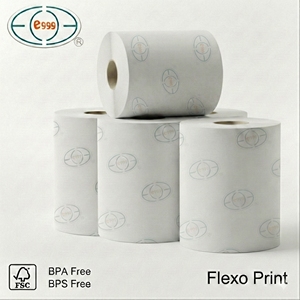 48 gsm custom thermal receipt <b>paper</b> <b>roll</b>_3 1/8" × 230 Eco-Friendly Cash Register <b>Paper</b> heat-sensitive <b>paper</b> - Product Image 2