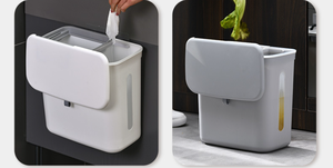 Recién llegado, puertas de armario de cocina, <span class=keywords><strong>cubo</strong></span> de <span class=keywords><strong>basura</strong></span> colgante, <span class=keywords><strong>cubo</strong></span> de <span class=keywords><strong>basura</strong></span> de cocina ecológico - Product Image 5