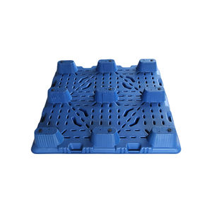 מפעל 1100 ישיר כבד * 1100*150 מ "מ מכה דפוס hdpe תשעה כפות יורים מפלסלים אירו 4-דרך כניסה stackable פלסטיק מגש אחסון - Product Image 2