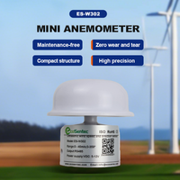 Station météo Modbus Rs485 basse consommation, mini anémomètre portable à capteur ultrasonique de vent et de direction