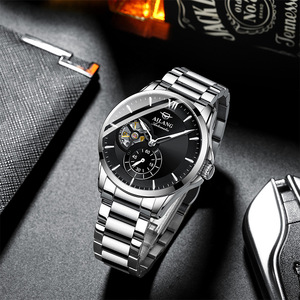 Reloj Mecánico Automático Ailang para Hombre, Correa de Acero Inoxidable de 12 mm, Resistente al Agua 10 Bar - Product Image 2