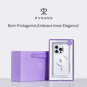 غطاء هاتف مغناطيسي شفاف مقاوم للصدمات PYNANA مقاوم للصدمات 16 Pro Max - Product Image 6