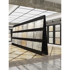 Support d'exposition pour carreaux de céramique, panneau perforé multifonction, panneau perforé pour sol, mur, échantillons de briques, panneau de marbre, grande plaque de pierre - Product Image 3