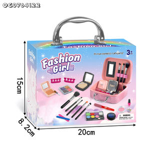 Colore ombretto smalto per unghie la <span class=keywords><strong>più</strong></span> bella bellezza Make up Set giocattolo di plastica per le bambine fingere gioco trucco Set con pennello - Product Image 6