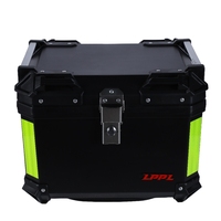 Boîte à bagages arrière pour moto, grande capacité, en PP durable, ajustement universel, faible MOQ, directement de l'usine