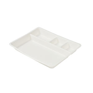 Vassoio Monouso Biodegradabile in Canna da Zucchero, Ciotola Renale per Uso Medico Ospedaliero - Product Image 6