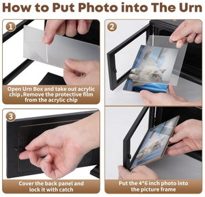 <span class=keywords><strong>Modern</strong></span> <span class=keywords><strong>Pet</strong></span> Urns külleri için el-oyma anıt kül durumda-özel <span class=keywords><strong>Pet</strong></span> portre hatıra kutusu ile kremasyon çömleği Funerary çekmeceler - Product Image 6