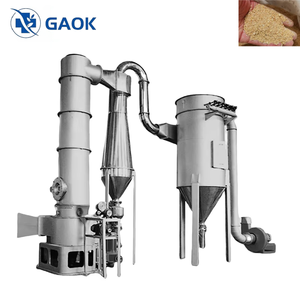 Machine de séchage par centrifugation continue industrielle, ligne de production de séchage éclair haute capacité pour poudre chimique - Product Image 1